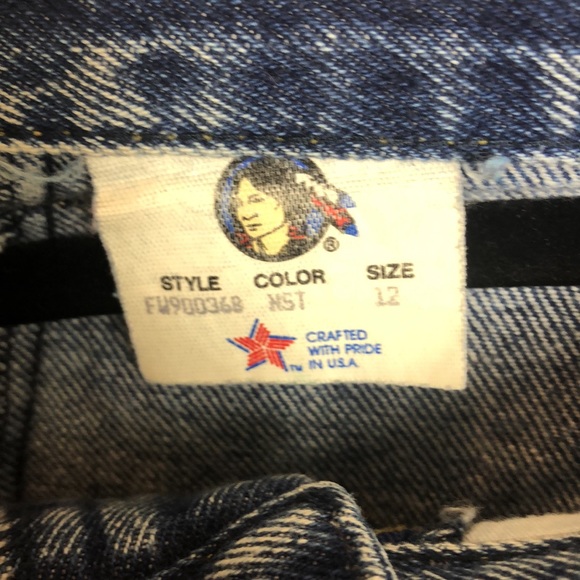 Vintage Cherokee Denim Pant sz8 - Picture 3 of 4